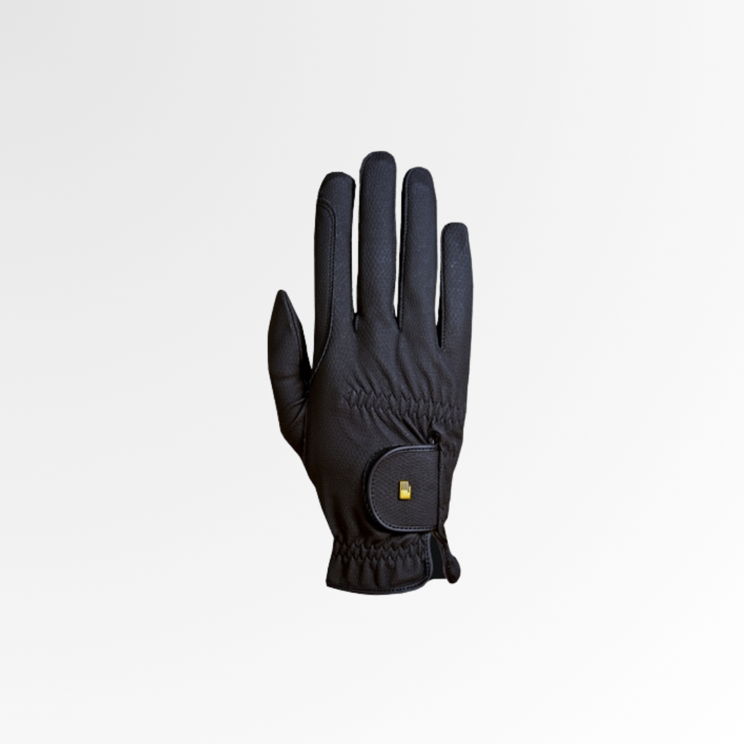 BLACK ROECK-GRIP GLOVES