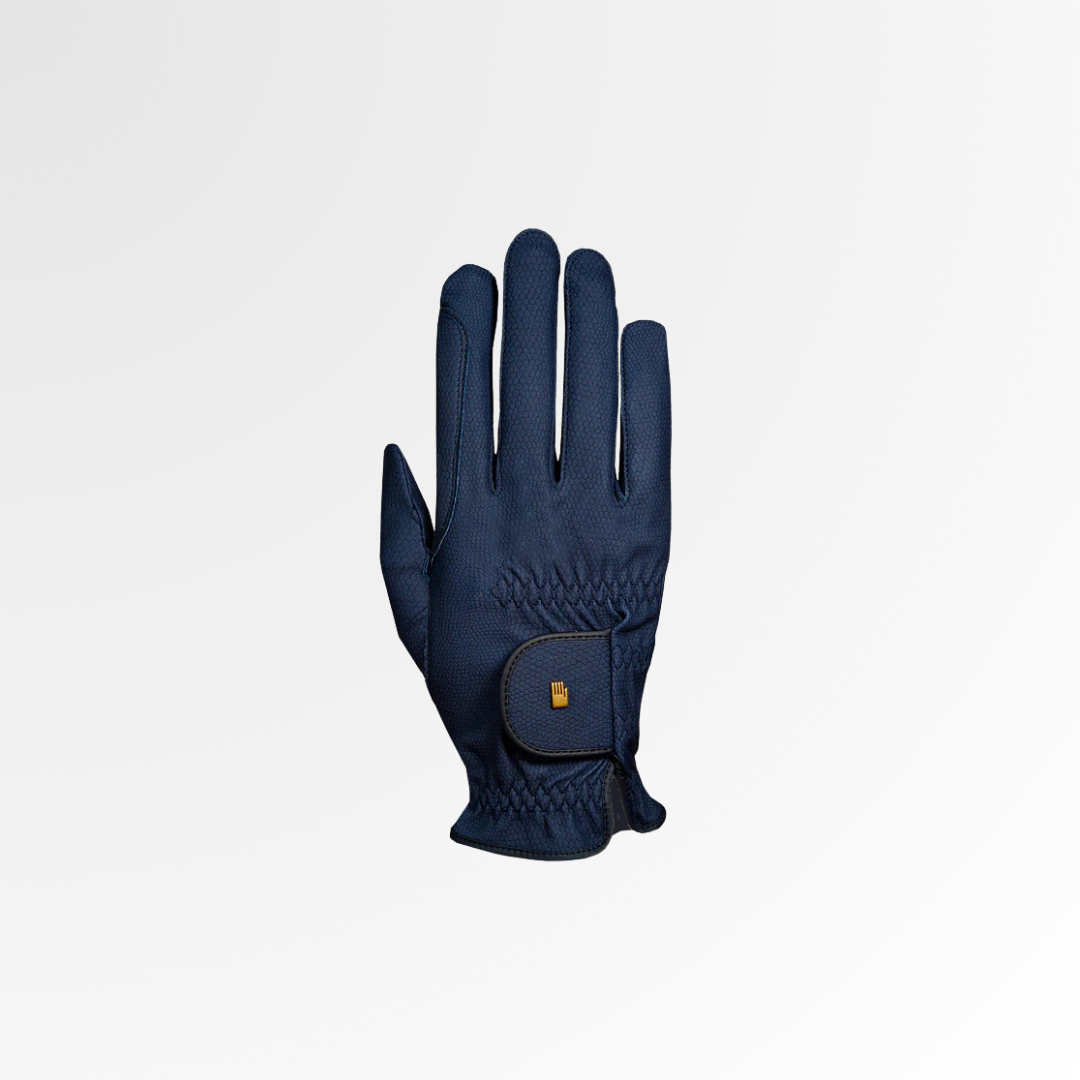 BLUE ROECK-GRIP NAVY GLOVES